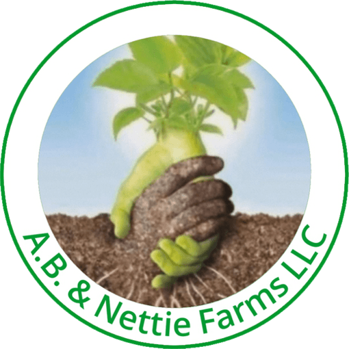 AB and Nettie Farms logo